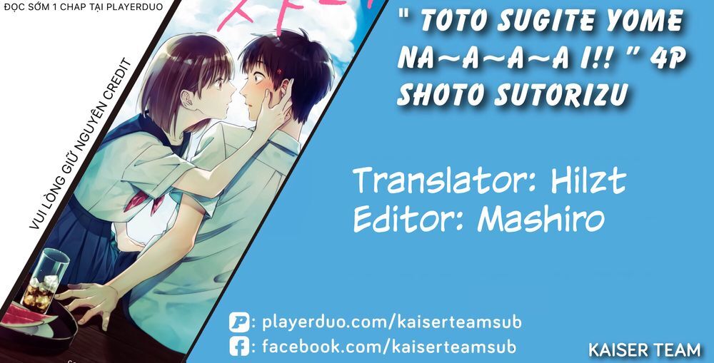 Bộ Truyện Ngắn Siêu Ngọt Siêu Ngấy - Chapter 16