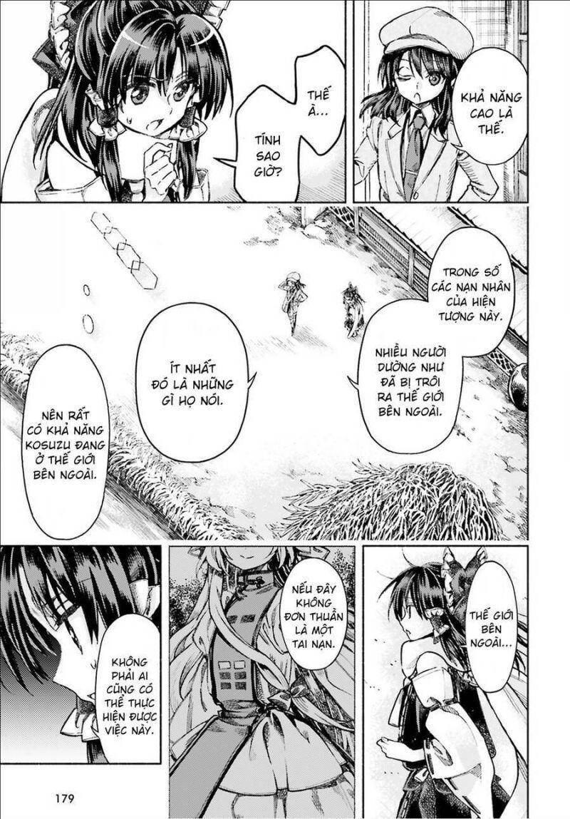 Touhou Suzunaan ~ Forbidden Scrollery - Chapter 50