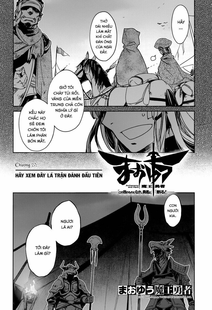 Maoyuu Maoh Yuusha - Chapter 27