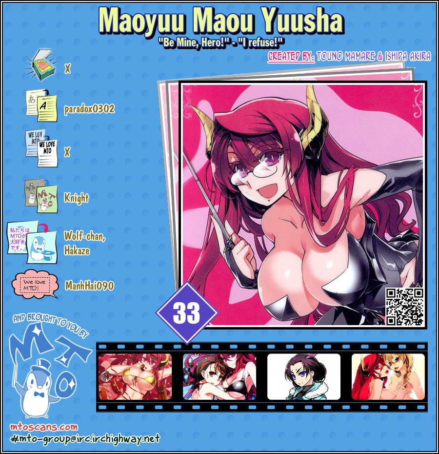 Maoyuu Maoh Yuusha - Chapter 33