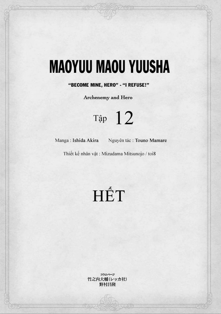 Maoyuu Maoh Yuusha - Chapter 40