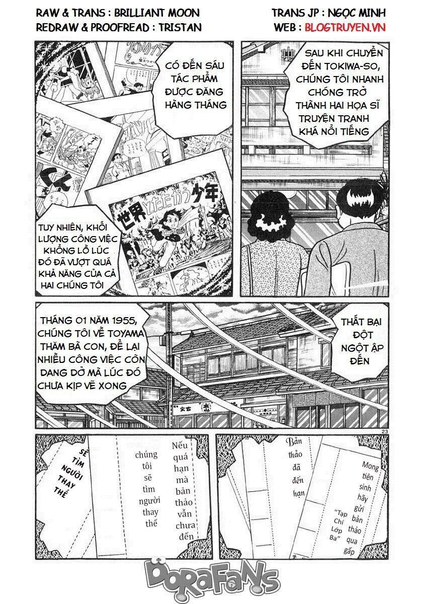 Tự Truyện Của Fujiko Fujio - Chapter 1