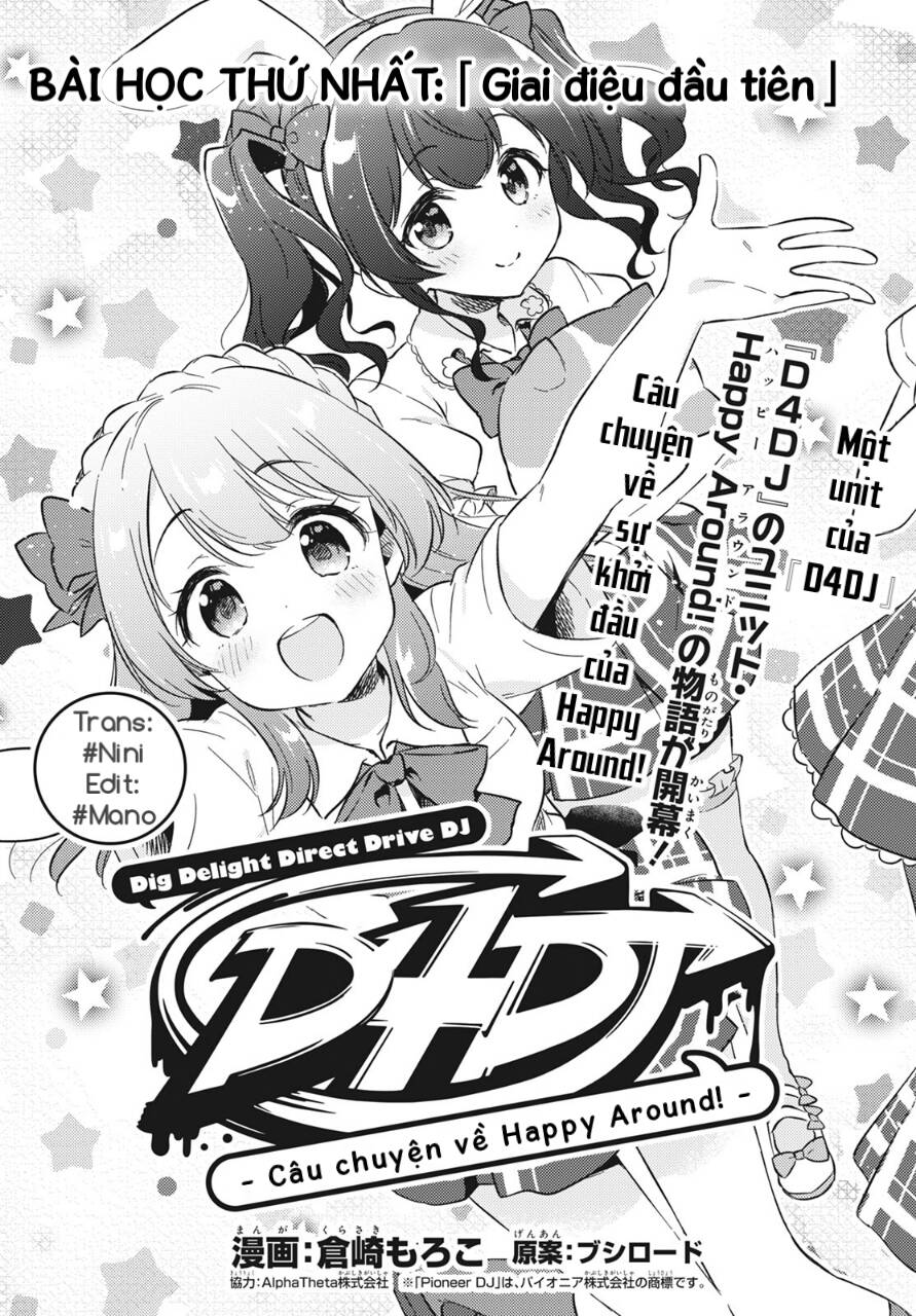 D4dj -The Story Of Happy Around! - Chapter 1