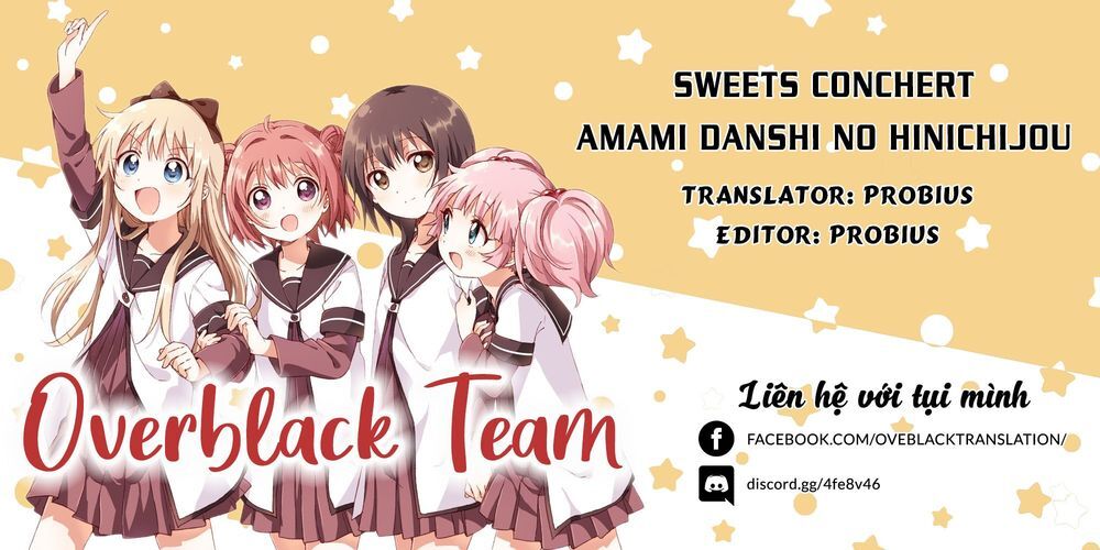 Sweets Conchert - Amami Danshi No Hinichijou - Chapter 11.5