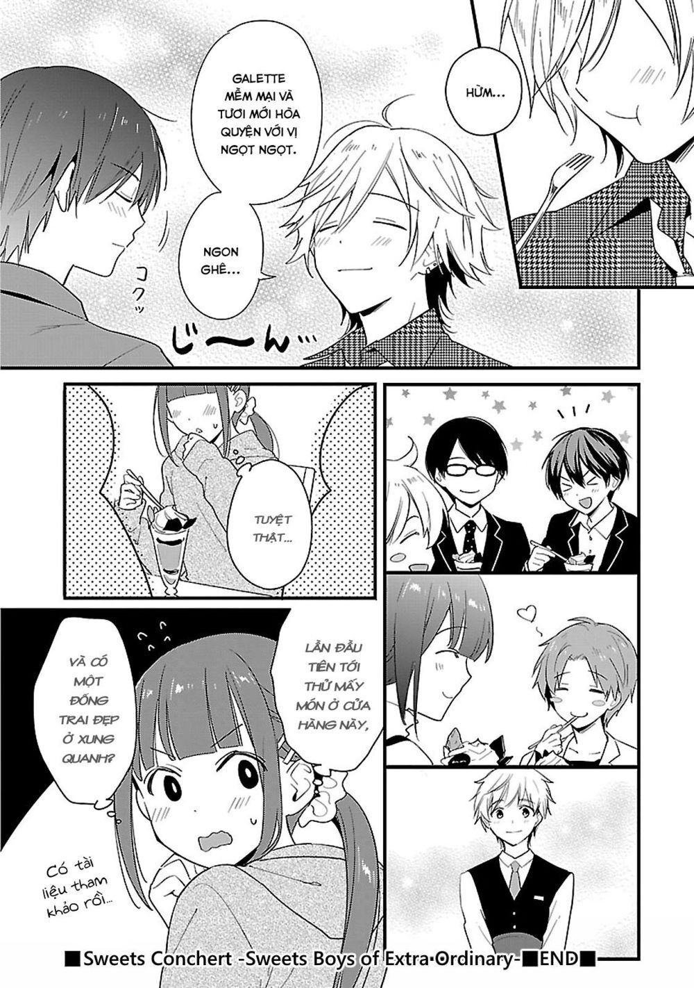 Sweets Conchert - Amami Danshi No Hinichijou - Chapter 11.5
