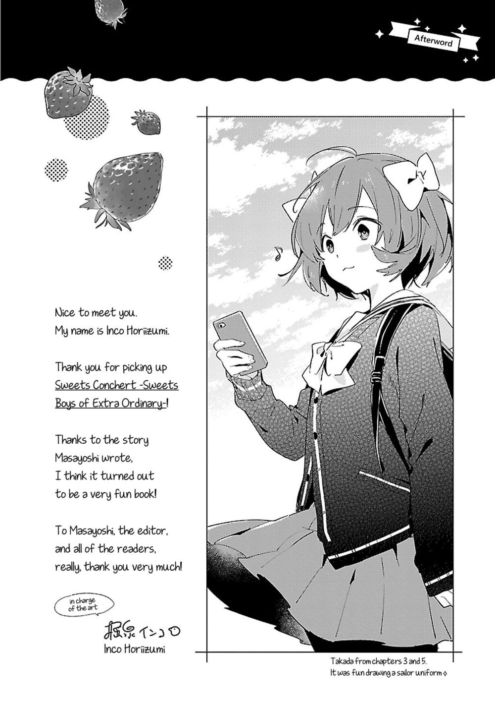 Sweets Conchert - Amami Danshi No Hinichijou - Chapter 11.5