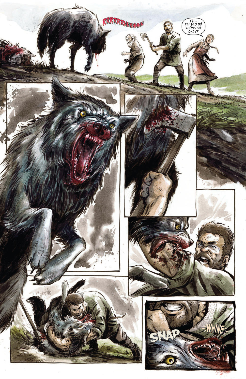 Đêm Ngàn Sói Dữ - Chapter 1.1