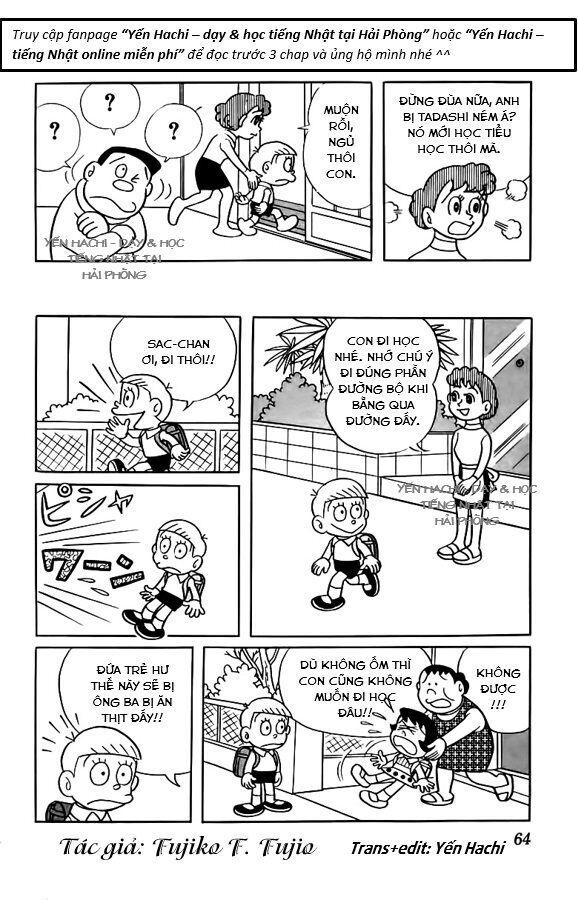 Tuyển Tập Truyện Ngắn Của Tác Giả Doraemon - Chapter 14