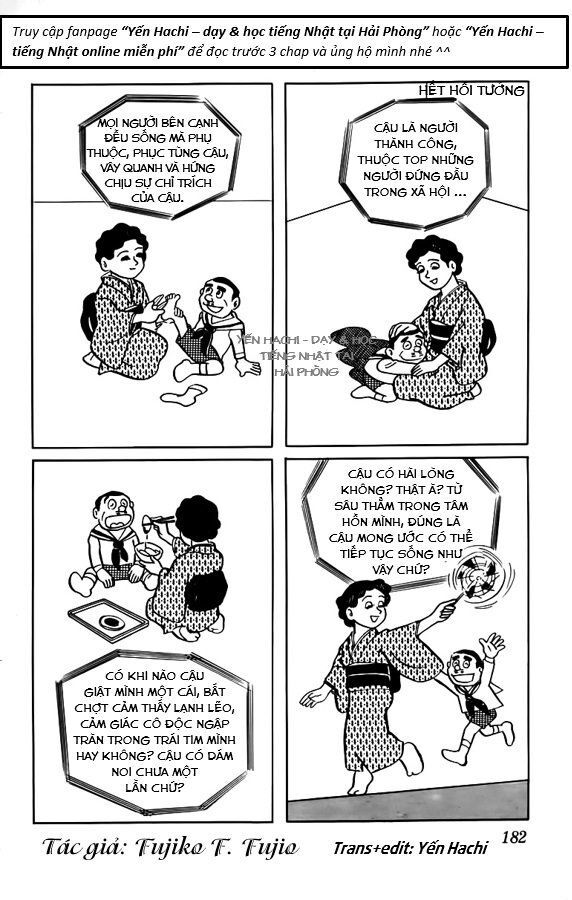 Tuyển Tập Truyện Ngắn Của Tác Giả Doraemon - Chapter 19