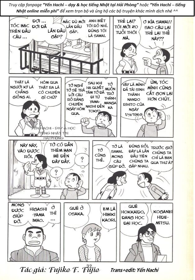 Tuyển Tập Truyện Ngắn Của Tác Giả Doraemon - Chapter 20