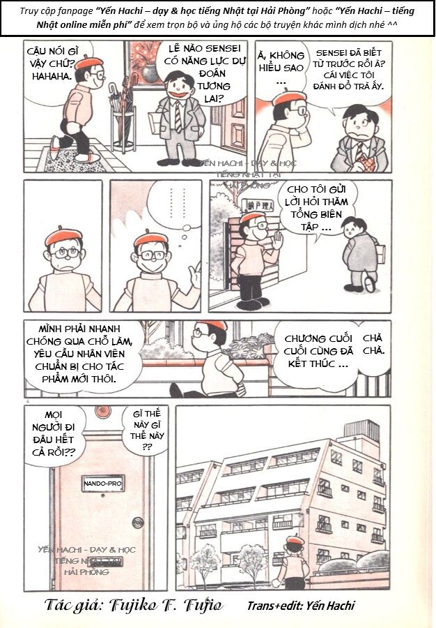 Tuyển Tập Truyện Ngắn Của Tác Giả Doraemon - Chapter 20