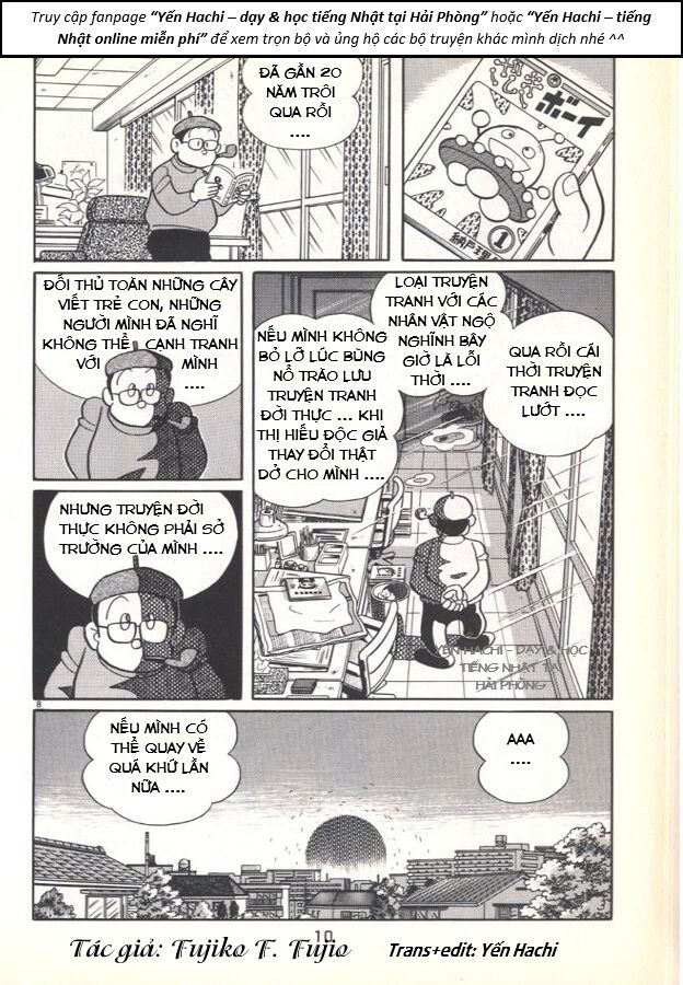 Tuyển Tập Truyện Ngắn Của Tác Giả Doraemon - Chapter 20