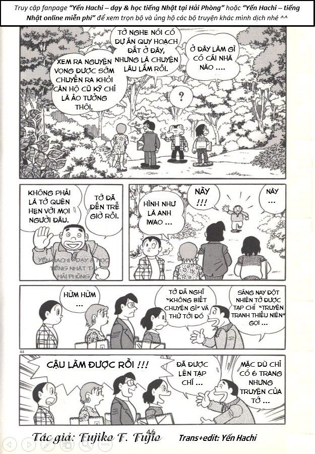 Tuyển Tập Truyện Ngắn Của Tác Giả Doraemon - Chapter 21
