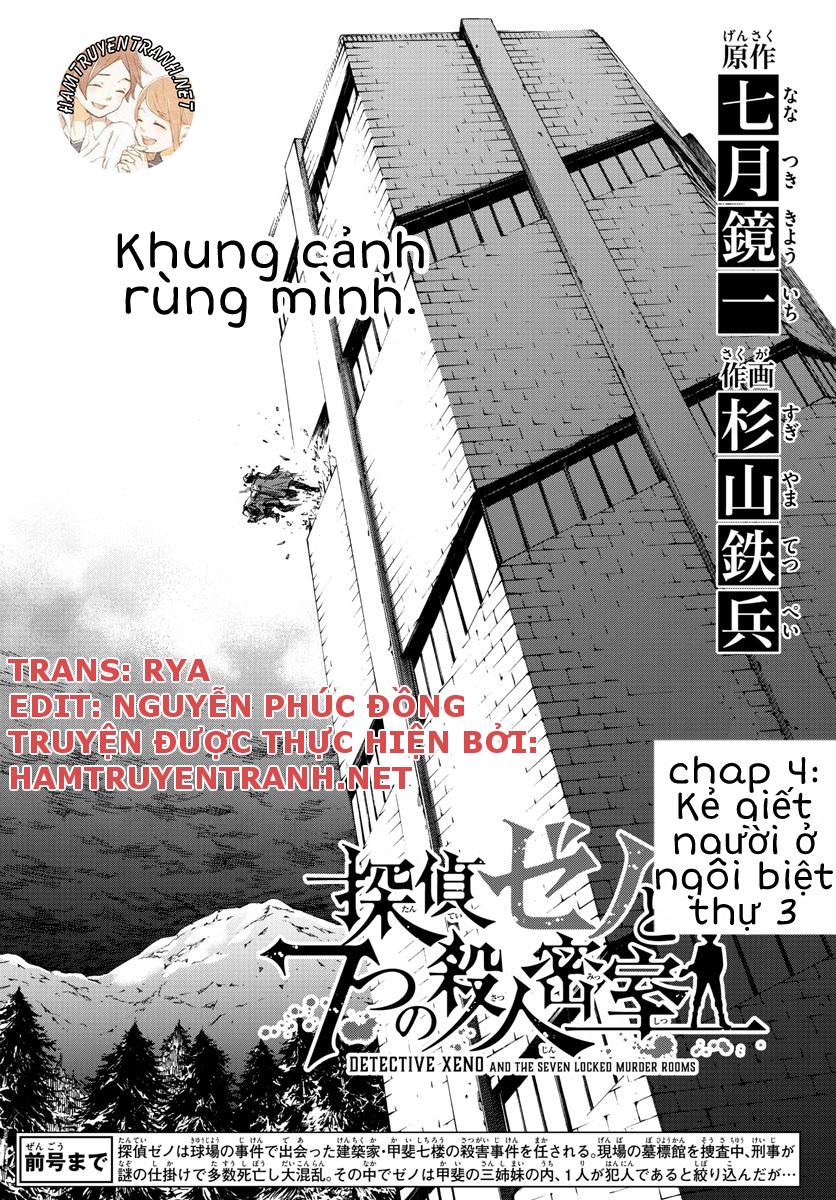 Detective Xeno And The Seven Locked Murder Rooms - Chapter 4