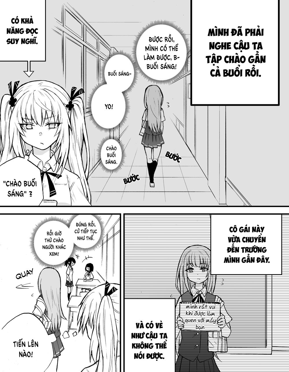 Cô Gái Câm Và Người Bạn Mới - Chapter 2