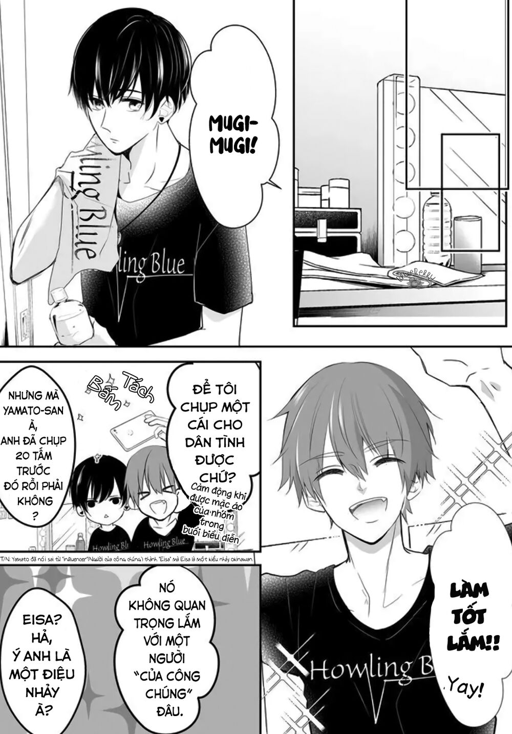 Mugi-Kun Koi Wo Shite Wa Ikenai - Chapter 3