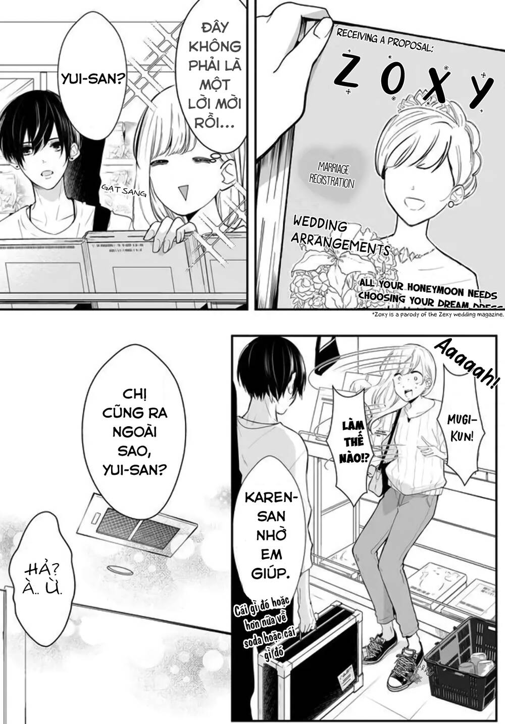 Mugi-Kun Koi Wo Shite Wa Ikenai - Chapter 4