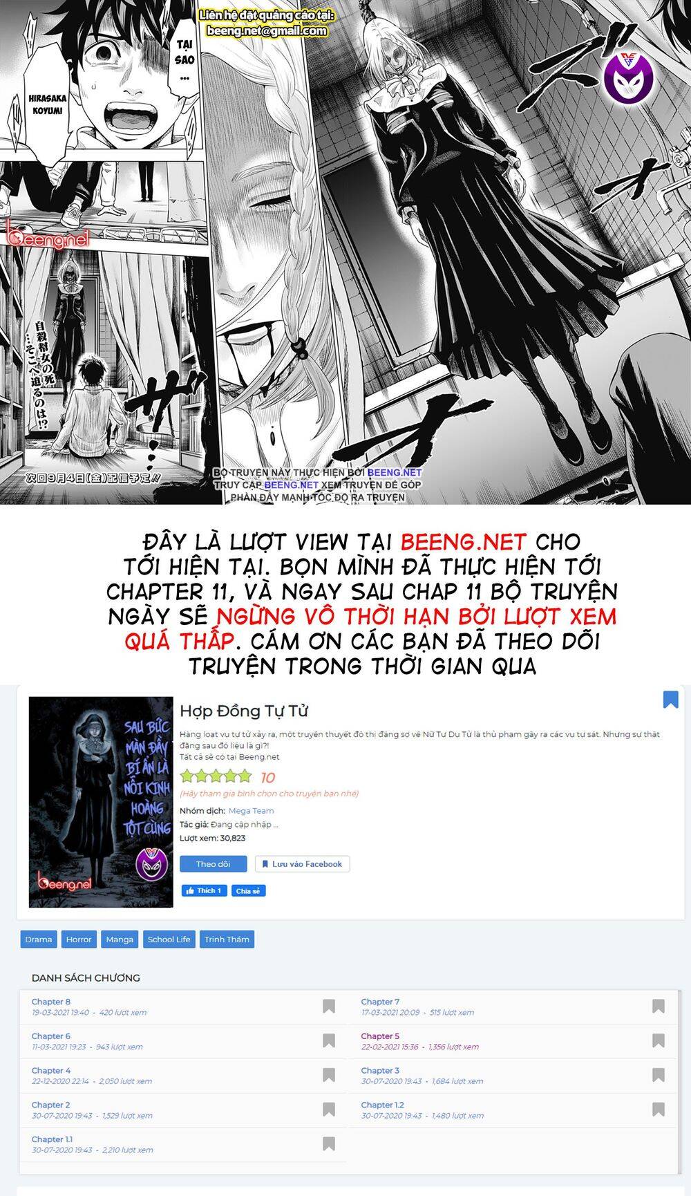 Hợp Đồng Tự Tử - Chapter 9