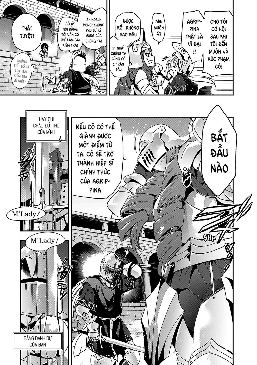Shoujo Kishidan X Knight Tale - Chapter 1