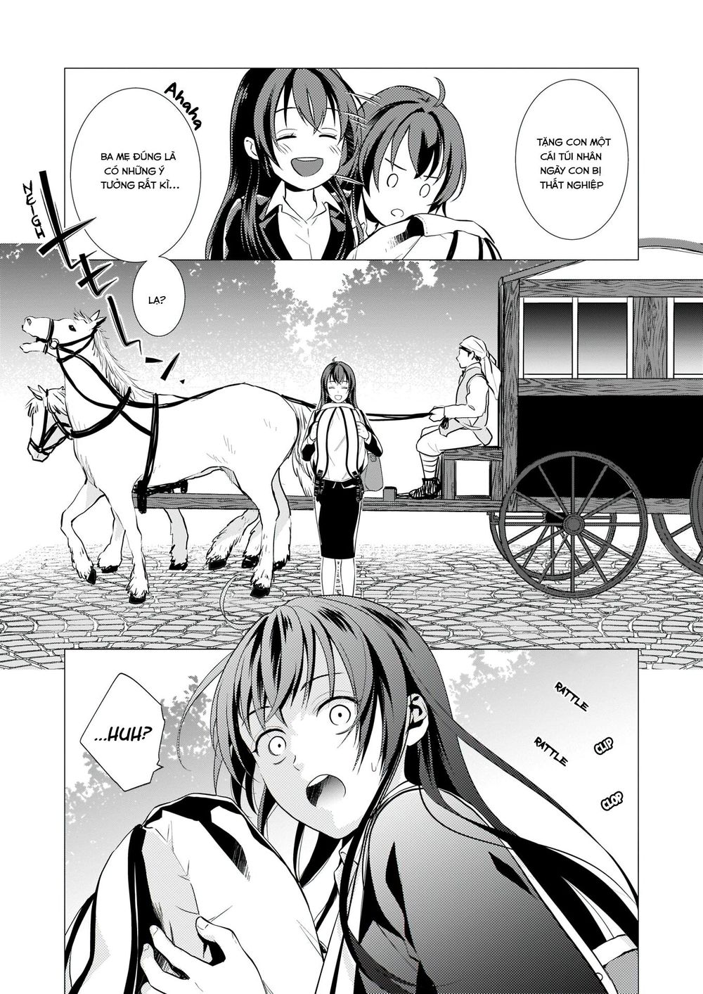 Tôi Trở Thành Thánh Nữ Bán Đồ Ăn Dạo Ở Thế Giới Khác - Chapter 1