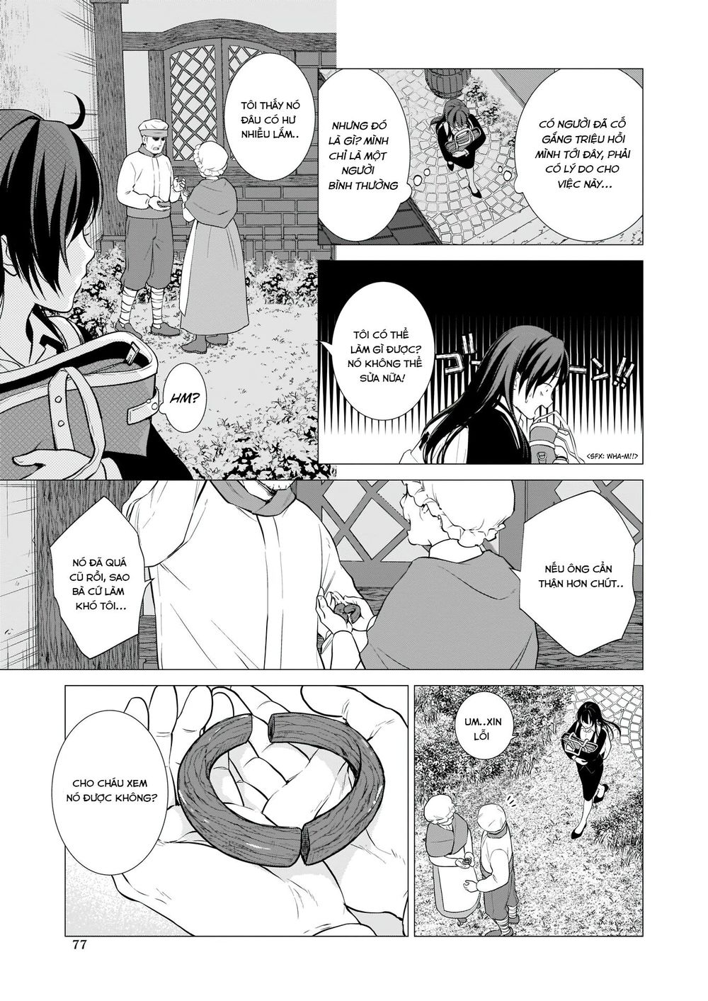 Tôi Trở Thành Thánh Nữ Bán Đồ Ăn Dạo Ở Thế Giới Khác - Chapter 1