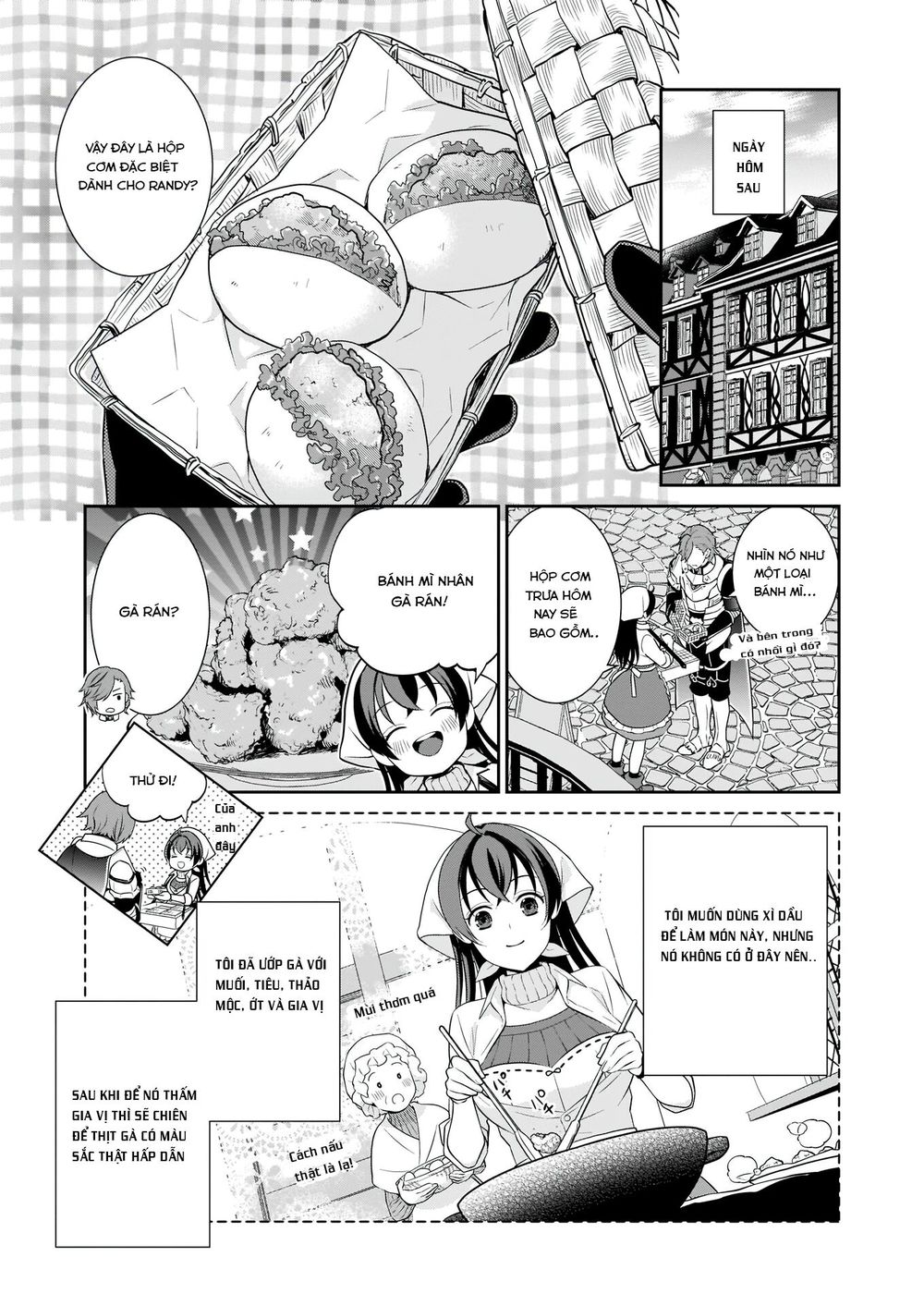 Tôi Trở Thành Thánh Nữ Bán Đồ Ăn Dạo Ở Thế Giới Khác - Chapter 2