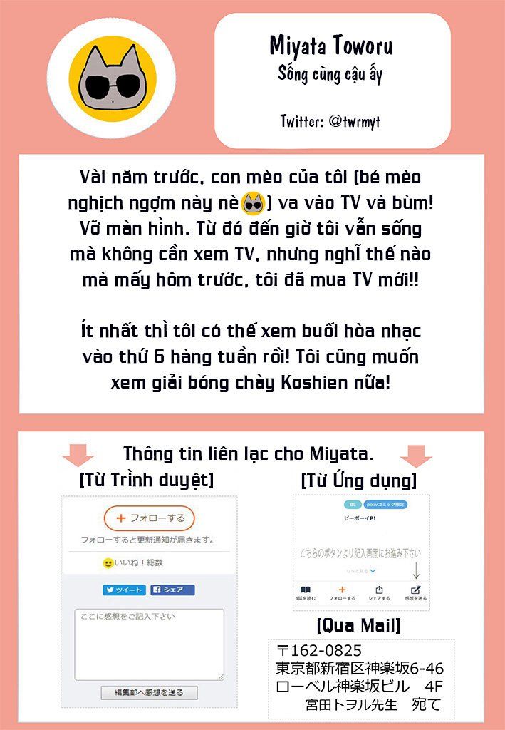 Sống Cùng Cậu Ấy - Chapter 7.2