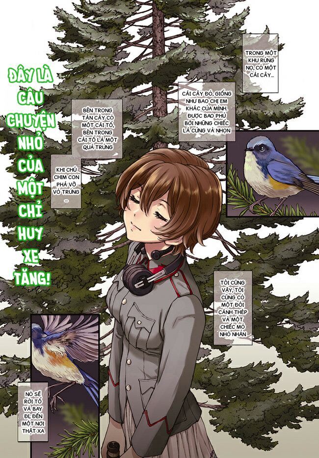 Girls Und Panzer: The Fir Tree And The Iron-Winged Witch - Chapter 1