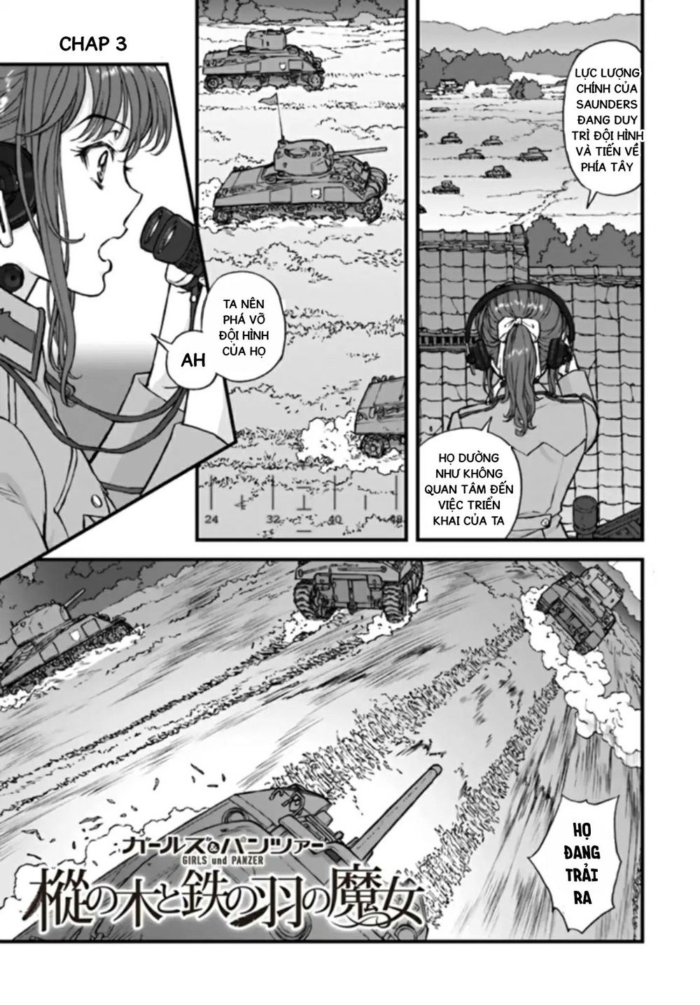 Girls Und Panzer: The Fir Tree And The Iron-Winged Witch - Chapter 3