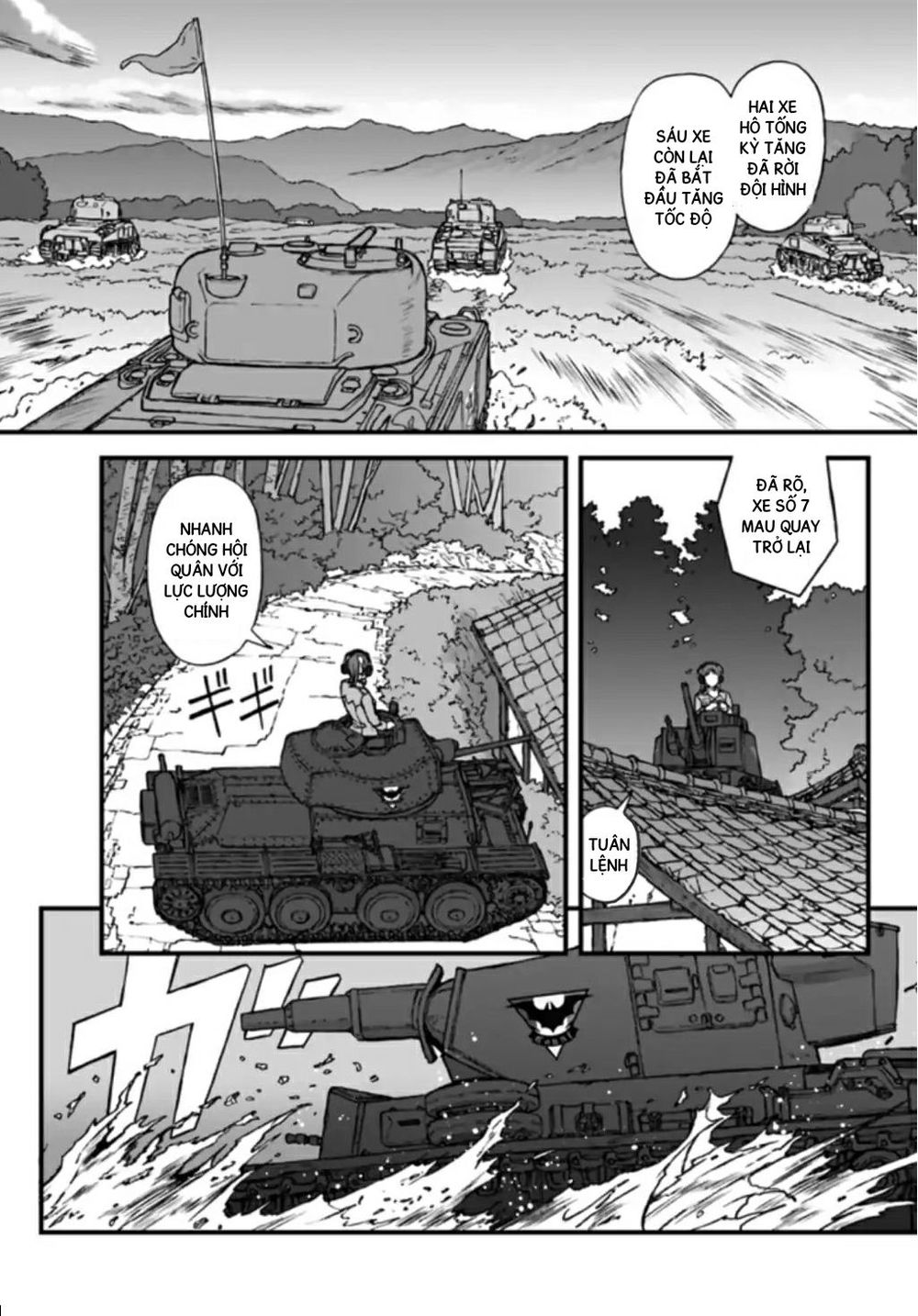 Girls Und Panzer: The Fir Tree And The Iron-Winged Witch - Chapter 3