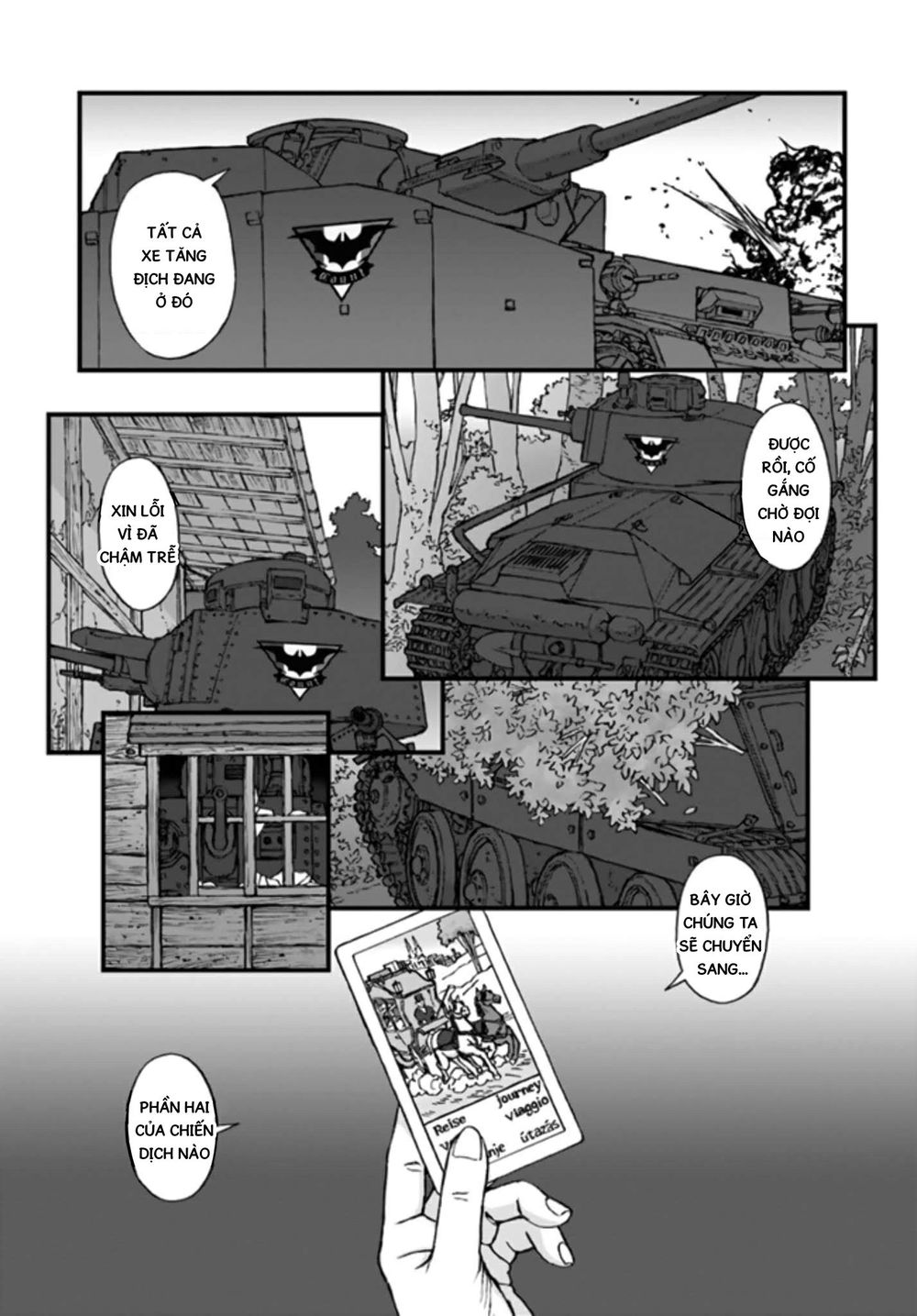 Girls Und Panzer: The Fir Tree And The Iron-Winged Witch - Chapter 4