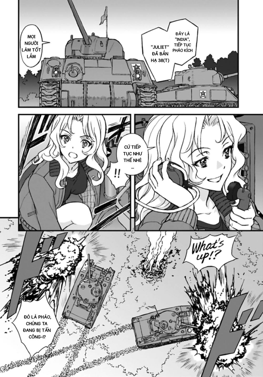 Girls Und Panzer: The Fir Tree And The Iron-Winged Witch - Chapter 4
