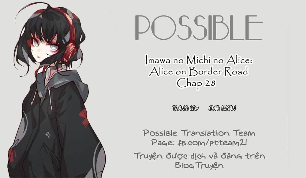 Imawa No Michi No Alice: Alice On Border Road - Chapter 28
