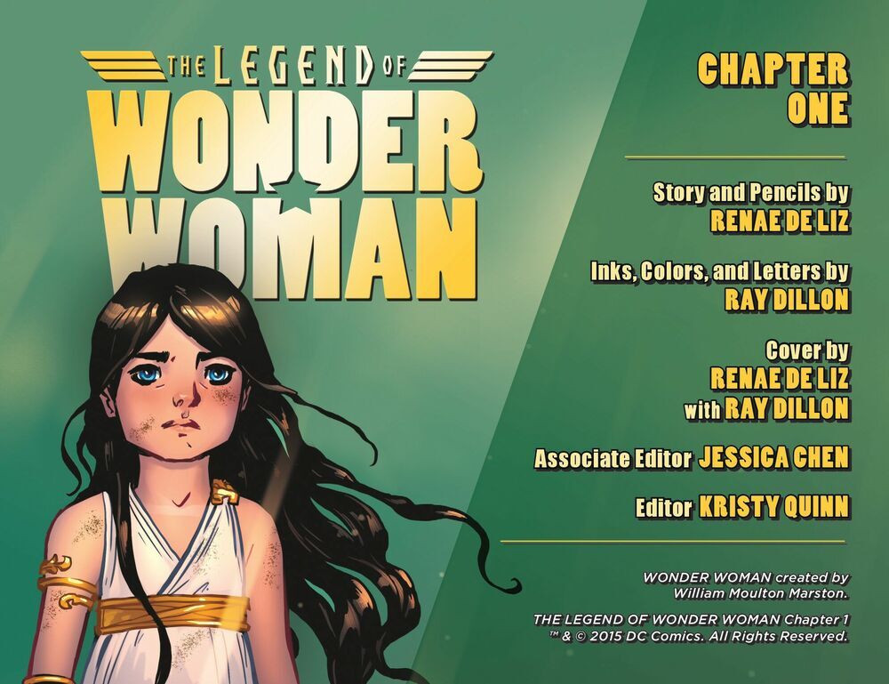 The Legend Of Wonder Woman - Chapter 1