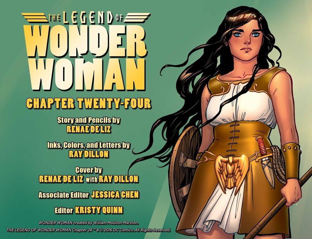 The Legend Of Wonder Woman - Chapter 24