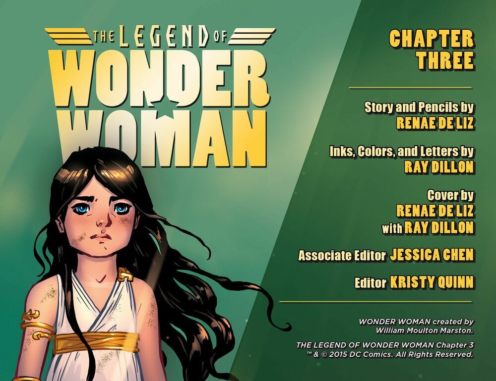 The Legend Of Wonder Woman - Chapter 3