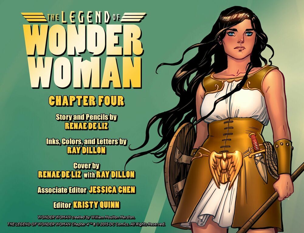 The Legend Of Wonder Woman - Chapter 4