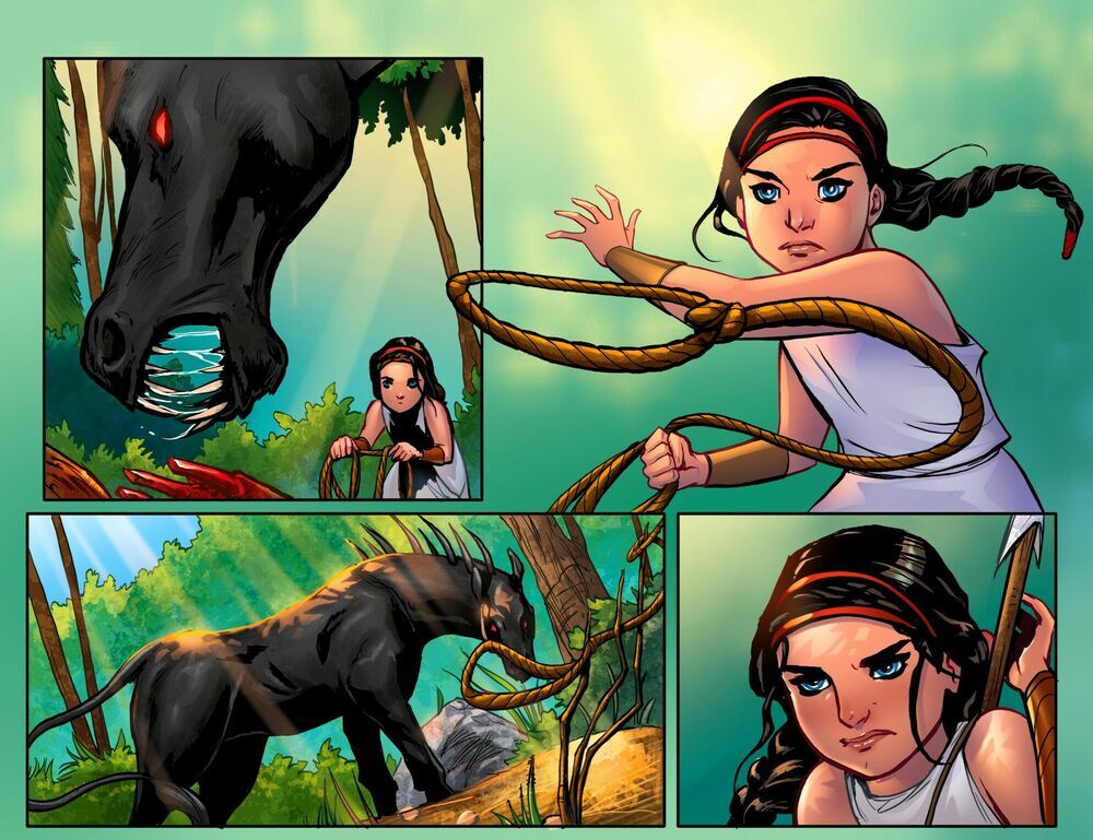 The Legend Of Wonder Woman - Chapter 4
