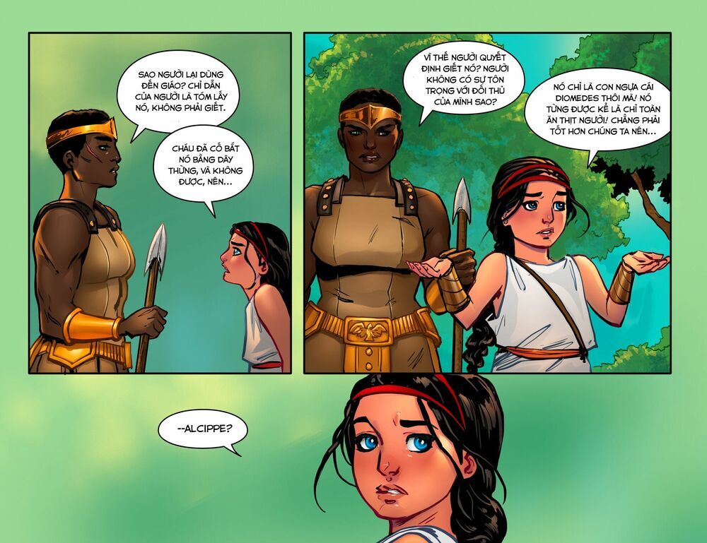 The Legend Of Wonder Woman - Chapter 4
