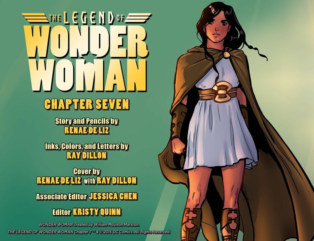 The Legend Of Wonder Woman - Chapter 7