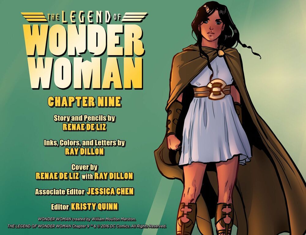 The Legend Of Wonder Woman - Chapter 9