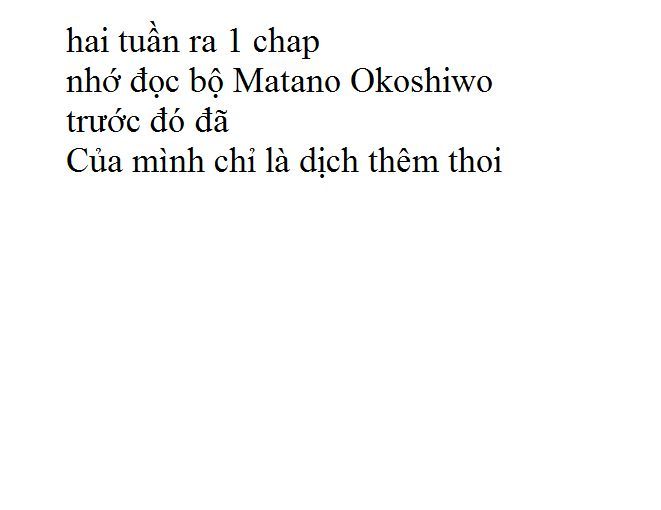 Matano Okoshiwo - Chapter 6