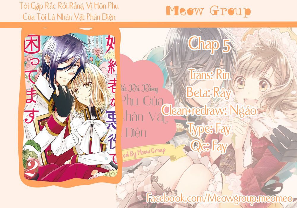 Tôi Gặp Rắc Rối Rằng Vị Hôn Phu Của Tôi Là Nhân Vật Phản Diện - Chapter 5