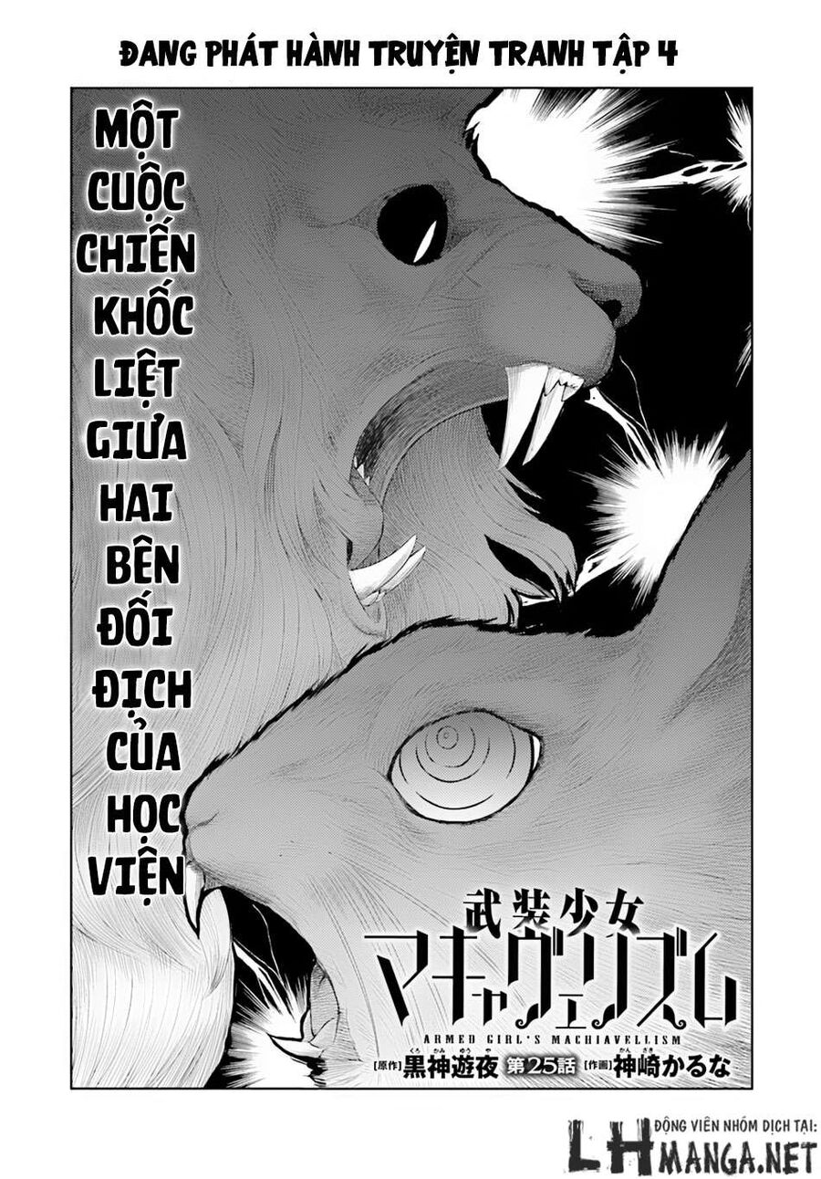 Vũ Trang Thiếu Nữ Machiavellism - Chapter 25