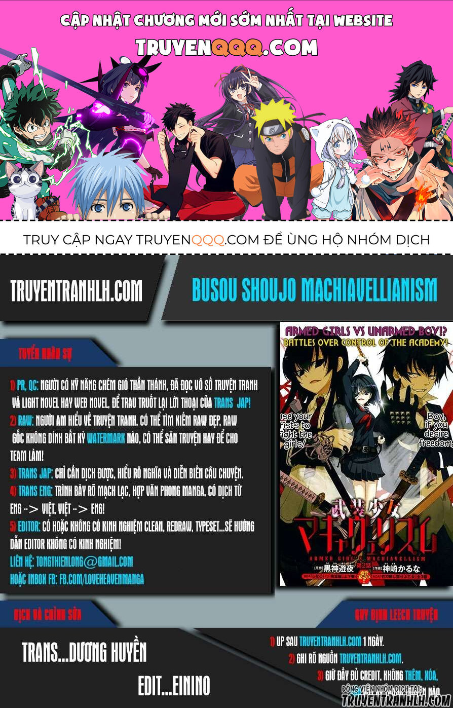 Vũ Trang Thiếu Nữ Machiavellism - Chapter 30
