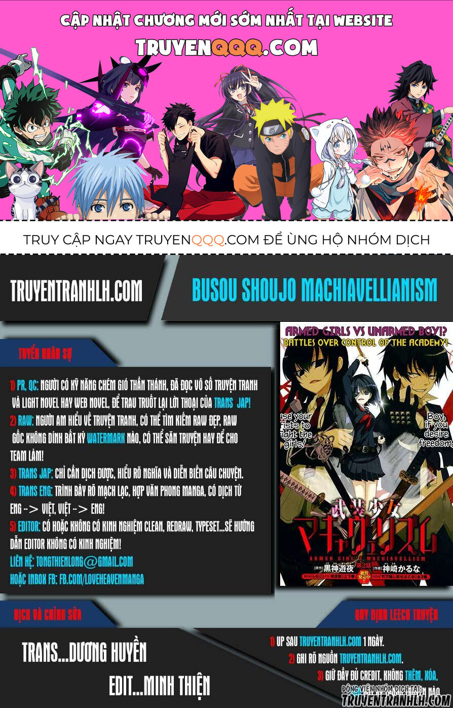 Vũ Trang Thiếu Nữ Machiavellism - Chapter 34