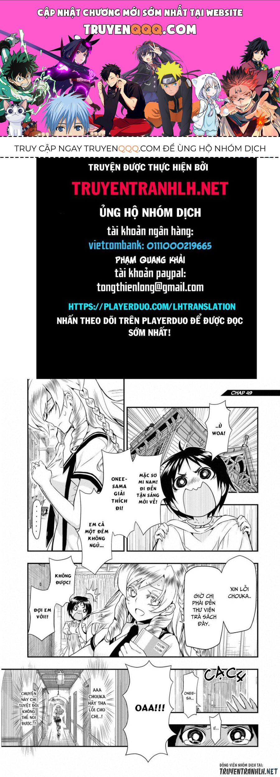 Vũ Trang Thiếu Nữ Machiavellism - Chapter 49