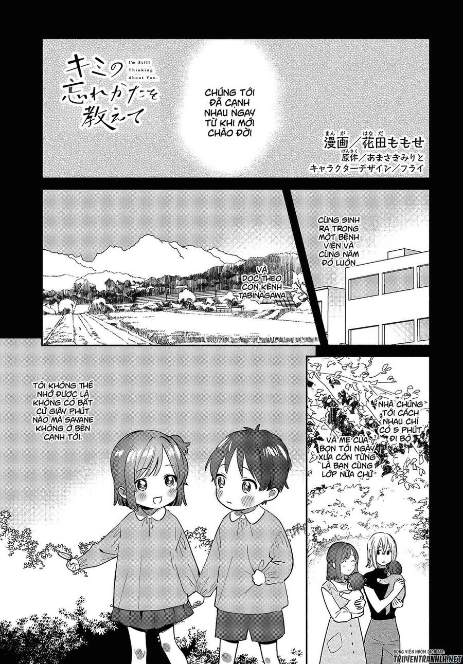 Kimi No Wasurekata Wo Oshiete - Chapter 10