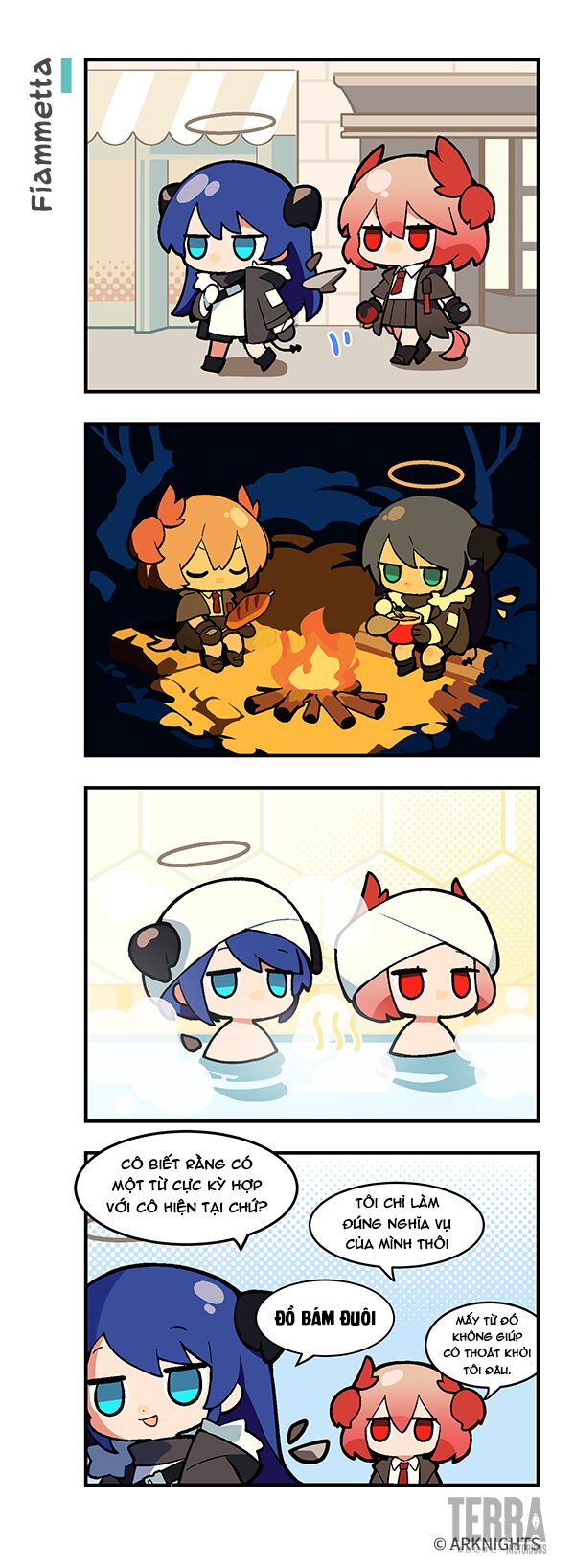 Minh Nhật Phương Chu: 123 Rhodes Island!? - Chapter 10
