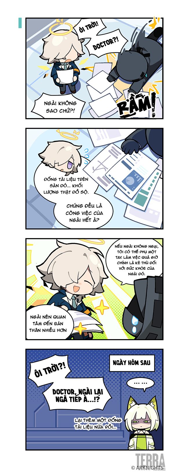 Minh Nhật Phương Chu: 123 Rhodes Island!? - Chapter 11